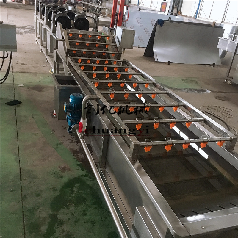 食堂配餐蔬菜气泡高压喷淋清洗机