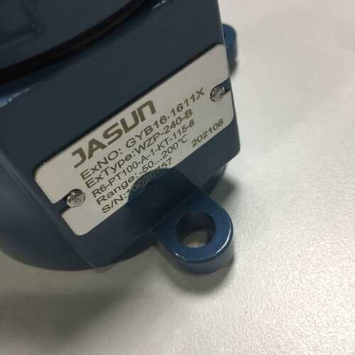 ZYSENSOR 隔爆壁挂式温度变送器PT100 -50-200度精度WZP-240-B