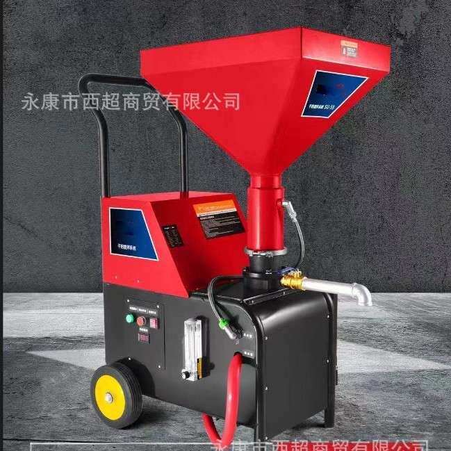 腻子粉多功能高压无气喷涂机干粉研磨机防水涂料油漆家装工程喷漆