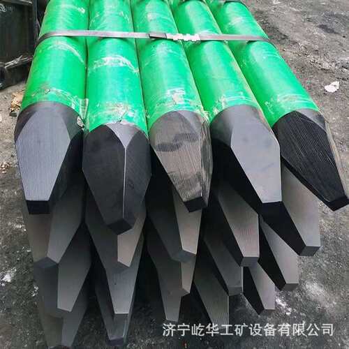 厂家供应 45/53/68/75/100锻打炮钎挖掘机破碎锤炮头钎杆