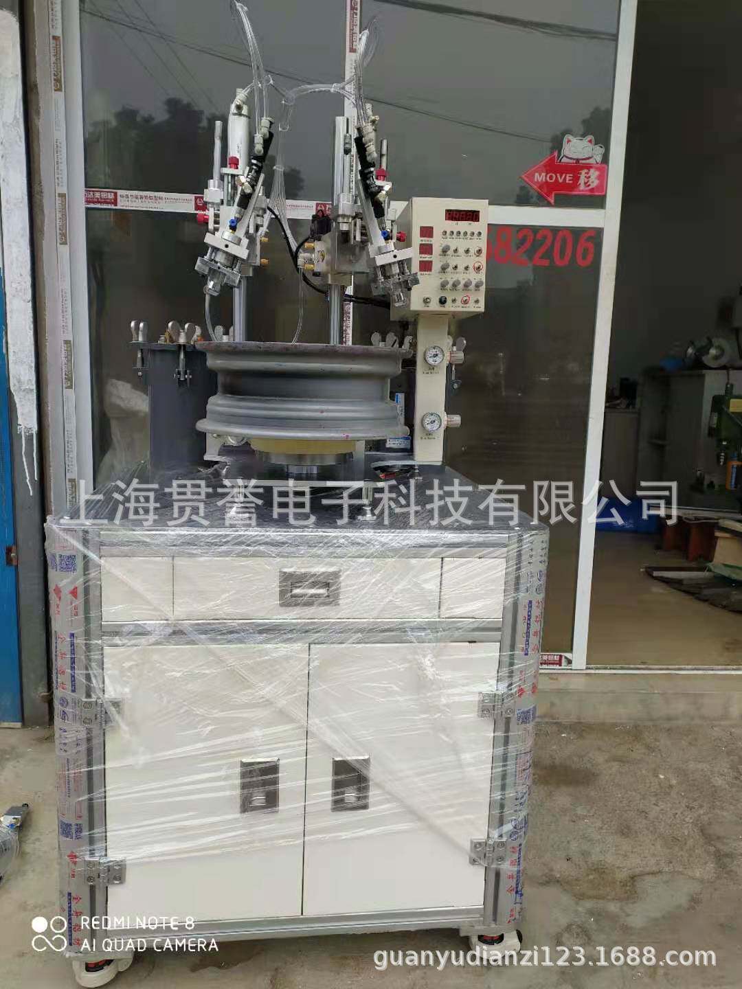 厂家批发汽车钢圈划线机轮毂油漆画线机圆形涂胶机