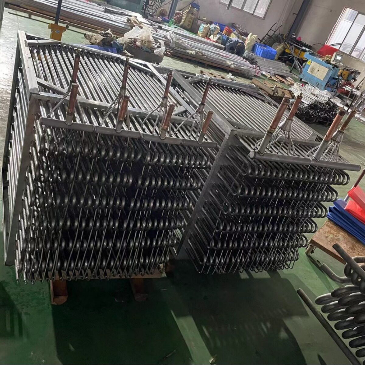 大型不锈钢排管式制冷加热盘管