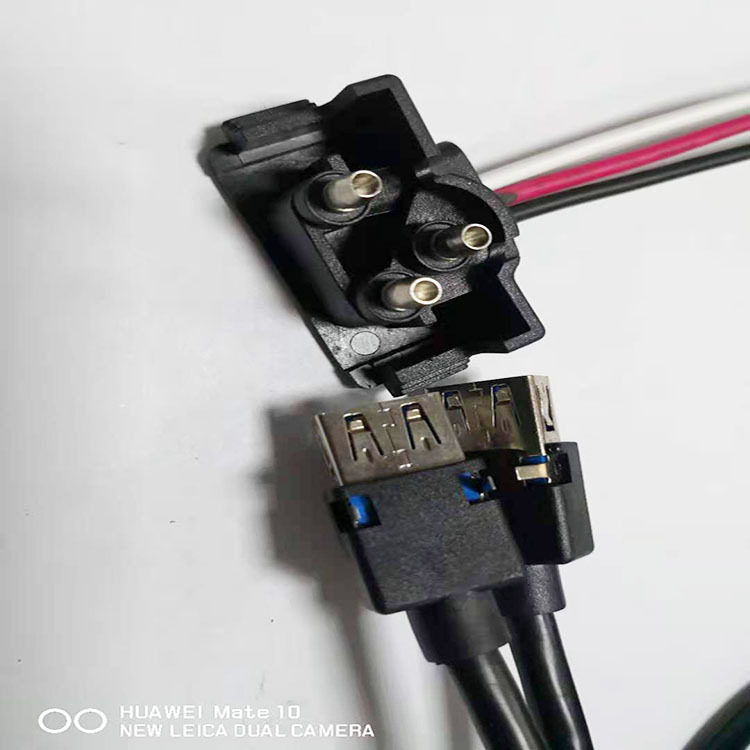 模具加工线档SR卡位防水USB