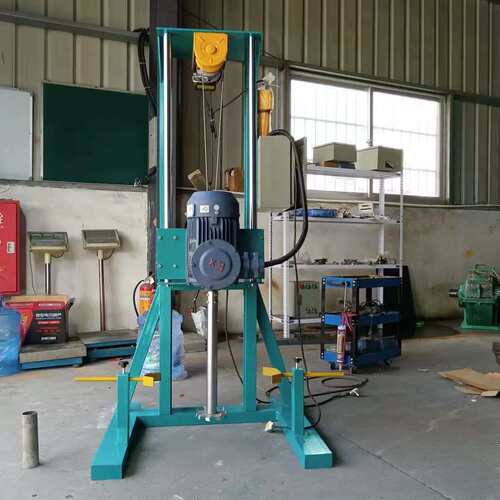厂家供应可移动电动升降实验用小型分散机液体高速搅拌实验用小型