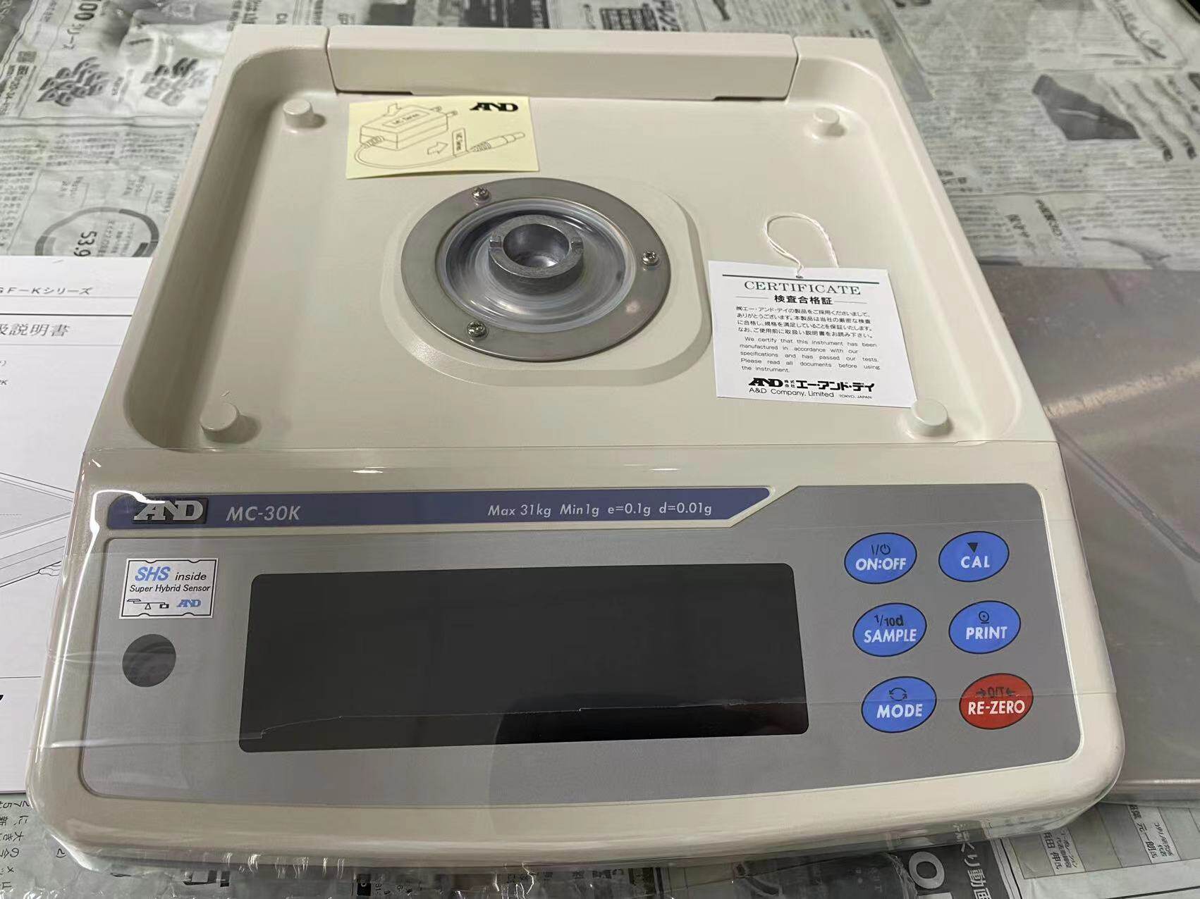 爱安德找玉崎周小姐台秤SN-1200KFP-K
