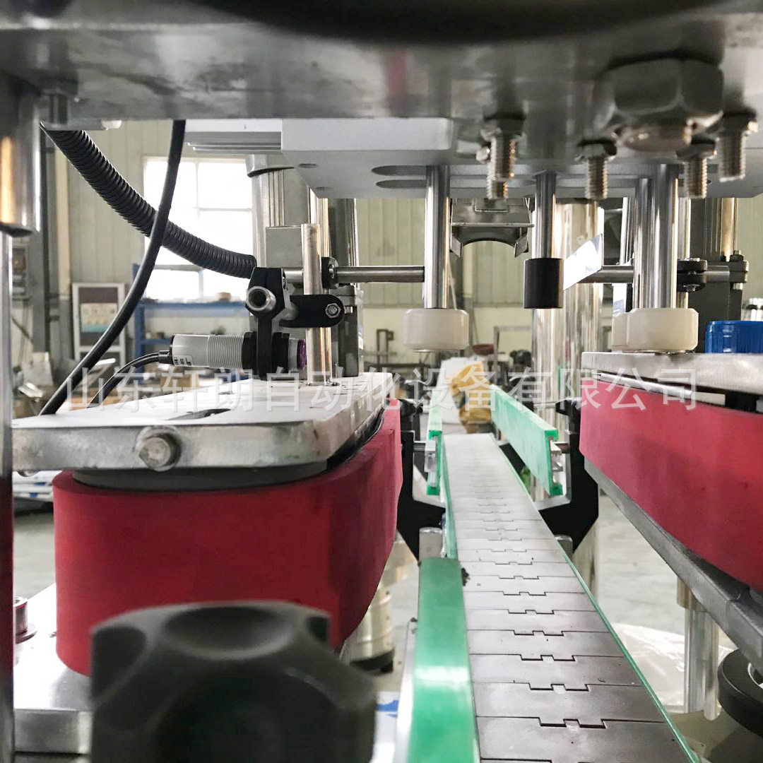 鸭嘴式拧盖机 塑料瓶日化品全自动旋盖机 果汁饮料鸭嘴压盖封口机