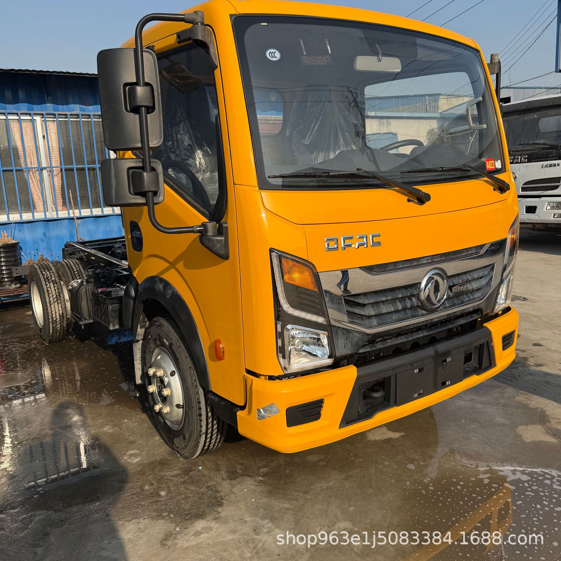 东风牌5吨清障车 云内160匹动力 六吨后桥 发士特小八档 三层192