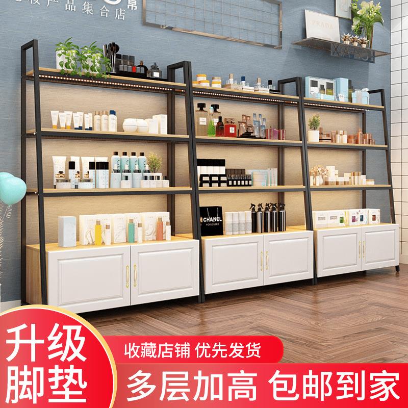 多层多功能置物架展示柜陈列柜展柜商用带灯货架展示架样品陈列柜