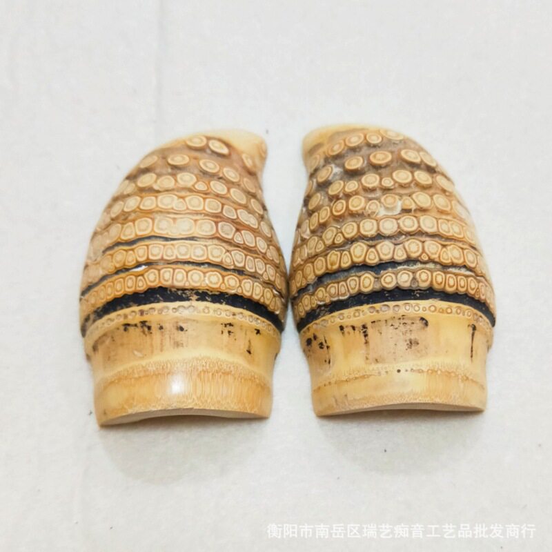 老竹根卦手工打磨竹卦道家用金竹老竹头圣杯7cm12cm自产自销