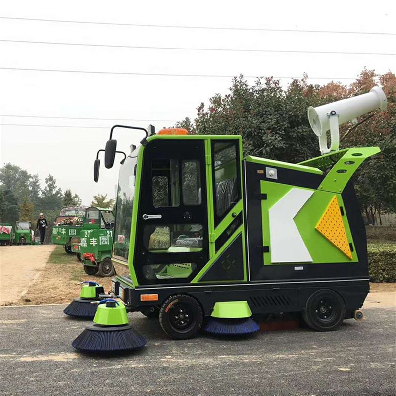 中旺 战狼三轮电动扫地车 驾驶式扫H地机 全自动电动式扫地车