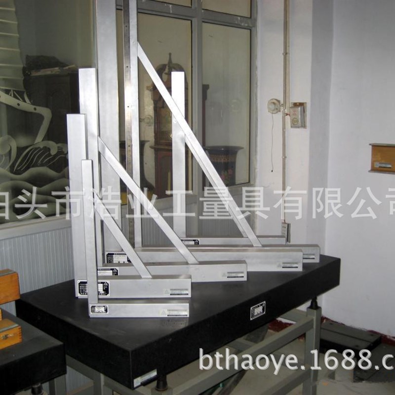 镁铝90度角尺 镁铝合金直角靠尺 2500x1600mm 2级精度 轻材料