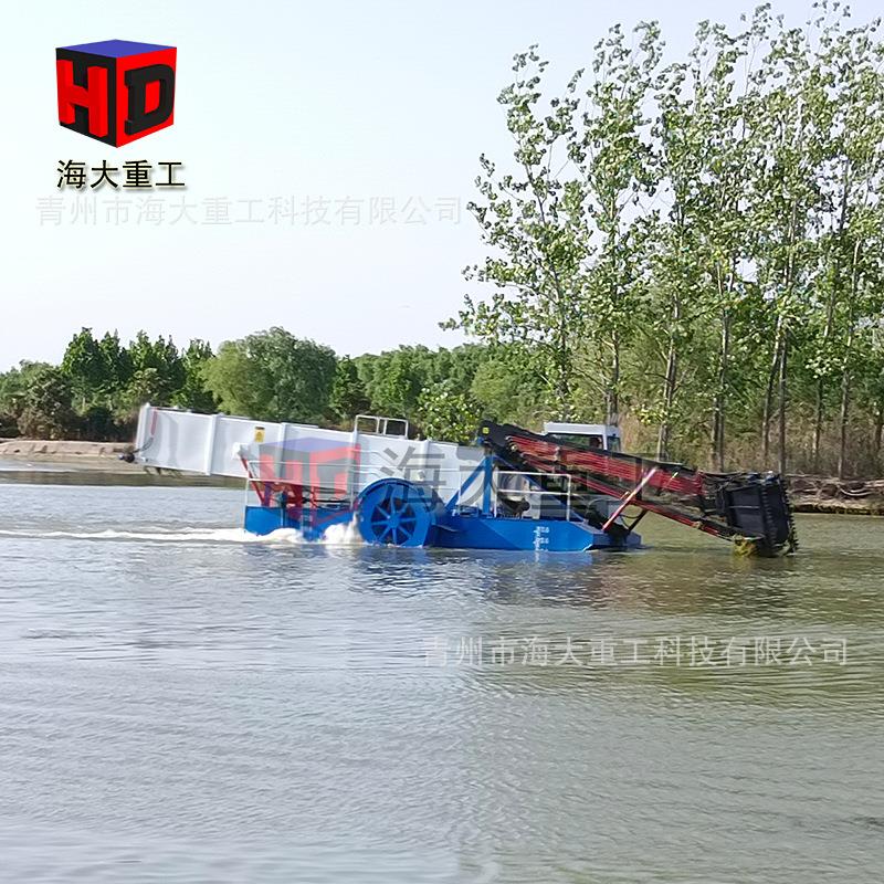 液压割草船 水生植物割草船 水库割草船 水陆两用割草船机械