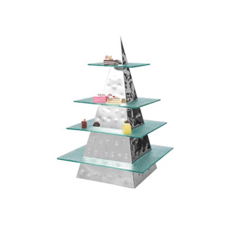 供应水果架圆锥形展示台 创意多规格展示架展示柜订购