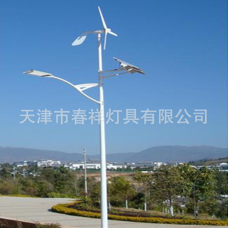 天津厂家 道路灯杆7米太阳能风能路灯灯杆太阳能灯具户外路灯杆