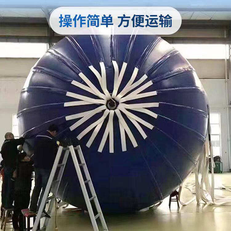 吊重水袋吊机负载测试起重机配重水袋桥梁预压承重软体试重水囊
