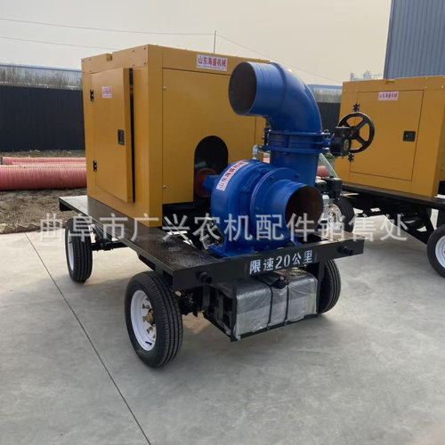 980立方柴油混流泵工程清淤应急