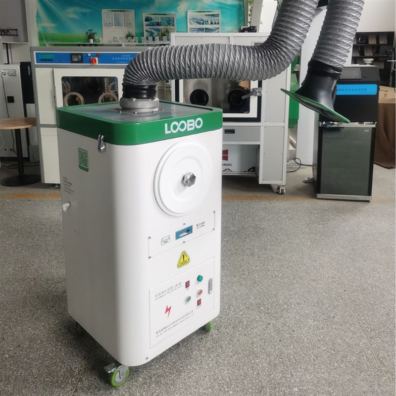 路博移动式焊烟净化器 风量可调节 过环评 LBT-XZ焊接除尘器