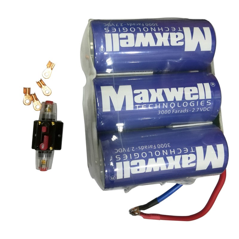 超级法拉a电容(双电层电容器)16V500F 汽车后备电源 超低内阻