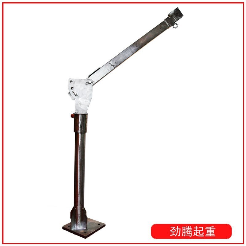 现货不锈钢d车载吊机无尘车间耐腐蚀12V24V化工专用固定家用小吊