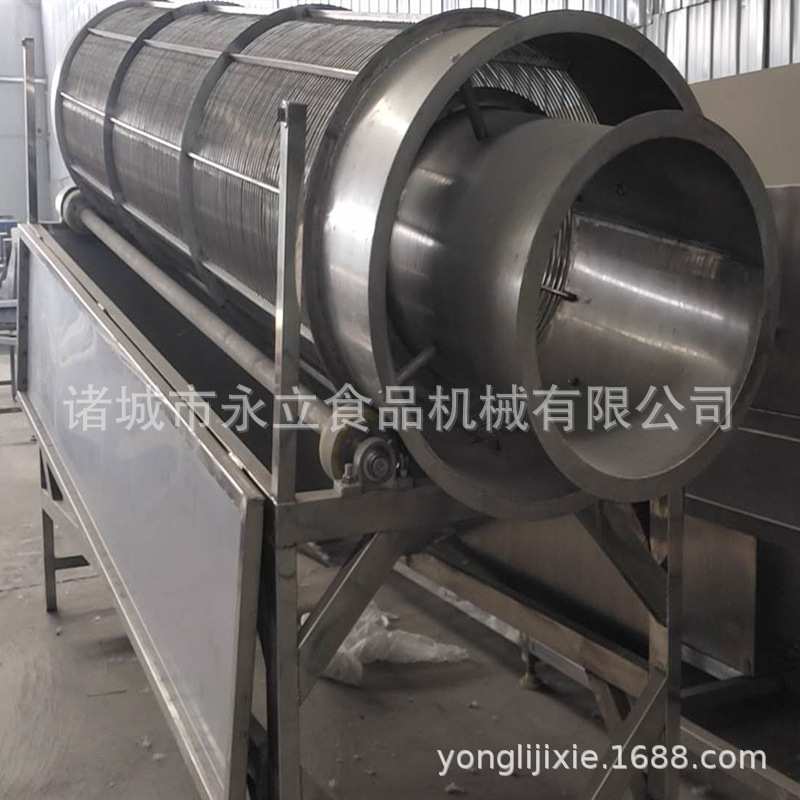 大型龙虾加工厂设备 库虾滚筒分类机 活虾全自动直条式分级流水线