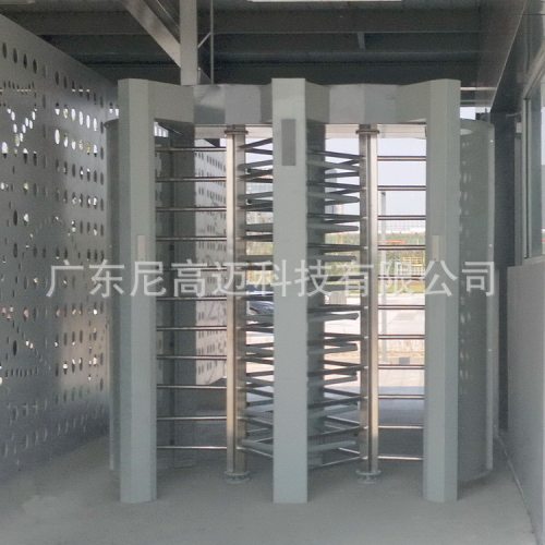 全高栅栏旋转闸供应商不锈钢栏杆旋转门机深圳指纹门机滚闸