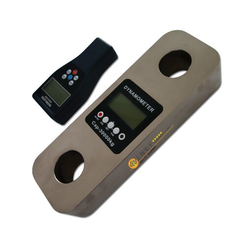 大屏显示20t电子测拉力计(含卸扣) RS-232接口测力计 卸扣拉力计