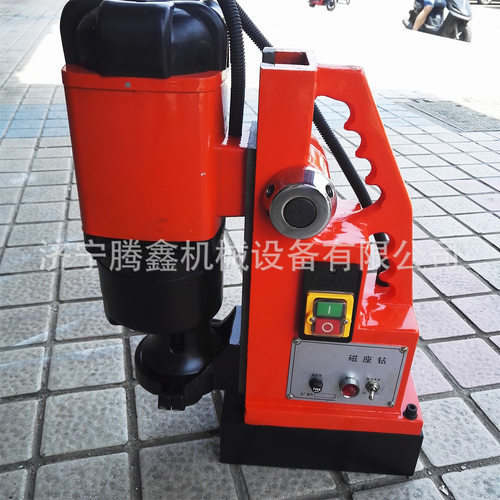 J1C-13电动磁吸钻 空心钻磁铁钻钢板打孔机 轻便磁吸台钻 磁座钻