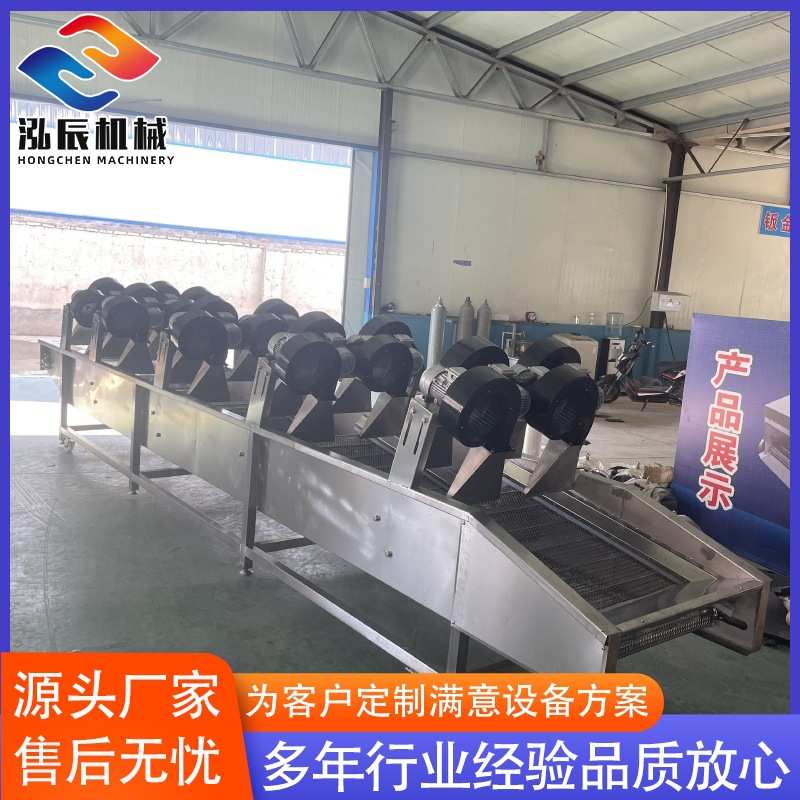 乡巴佬杀菌清洗风干流水线 泡椒鸡爪清洗风干线 蔬菜清洗风干机