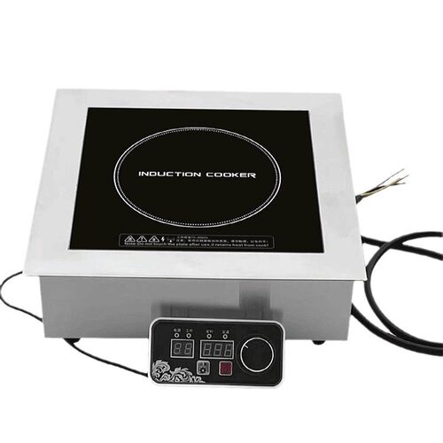 商用大功率方形嵌入j式电磁炉3500W313羊庄三相电磁灶5000瓦380MM