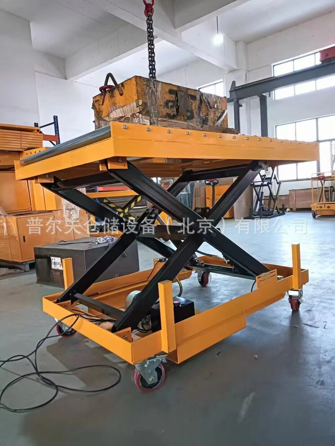 电动液压升降机高小型卸货起重机模具电动升降车小型工作台推车