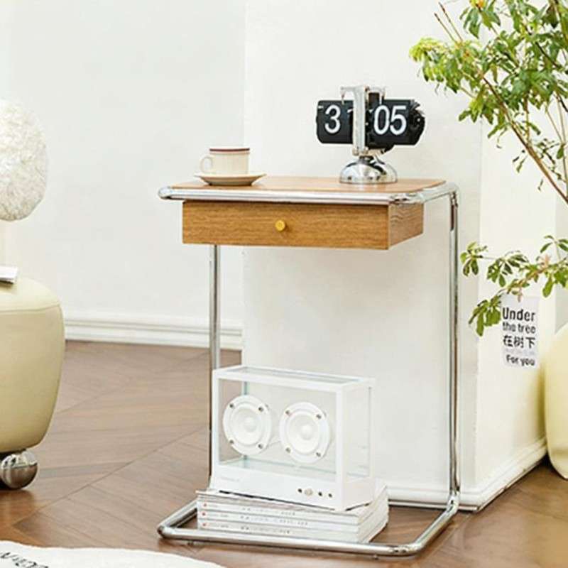 中古实木沙发边几边柜床头小桌子茶几迷你小型客厅卧室角边柜边桌