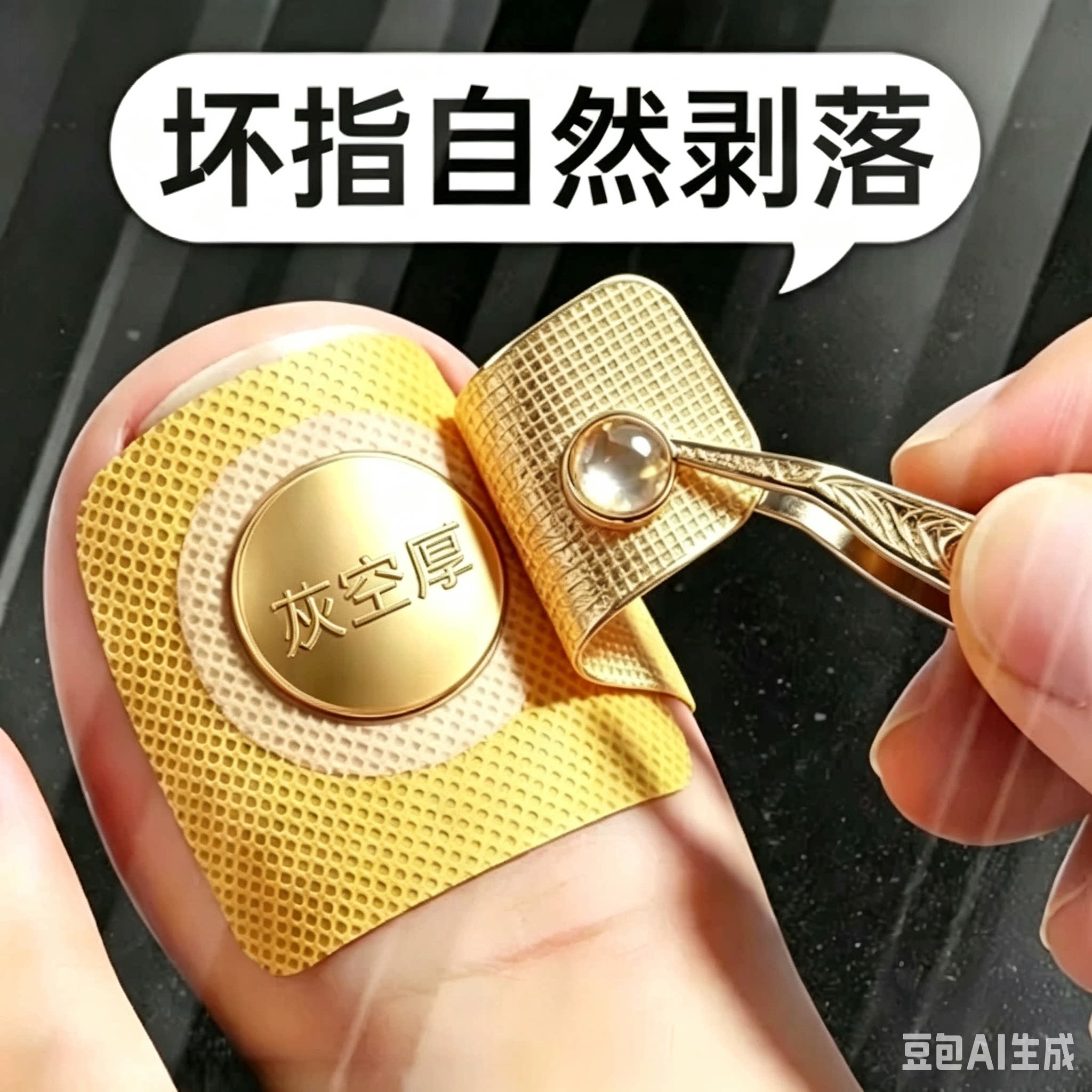 灰指甲脱甲膏专用修复液去除增厚保健理疗
