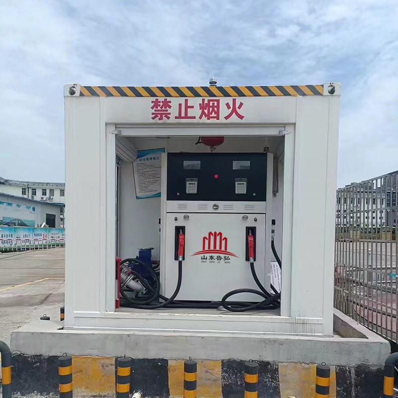 批量现货港口码头移动式阻隔防爆撬E装加油机 柴汽油全自动加油机