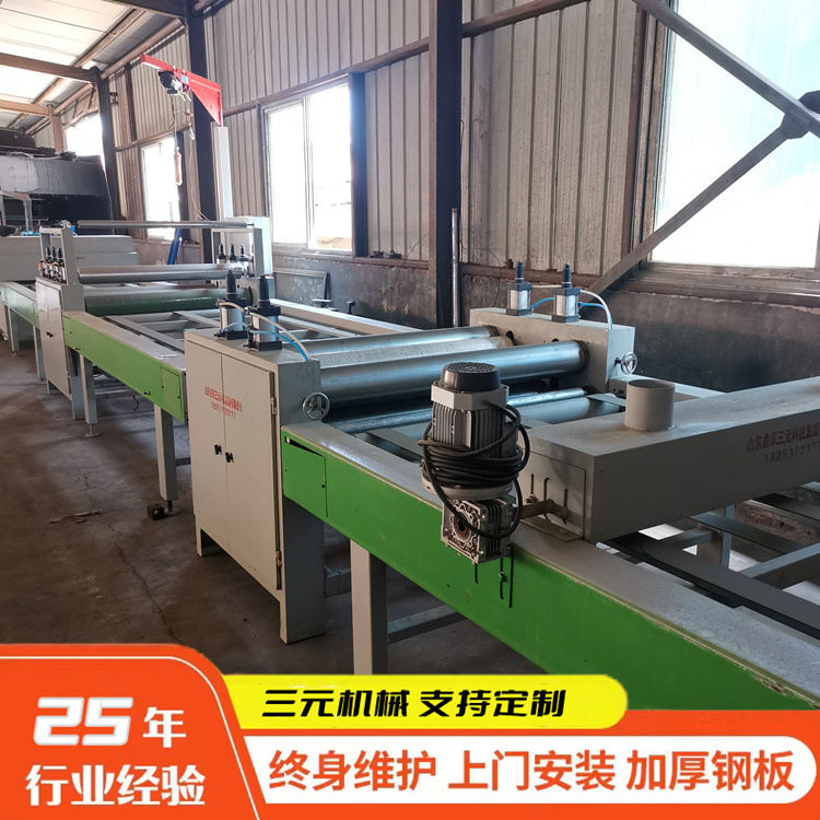 1350型冷胶贴面机自动修边断膜