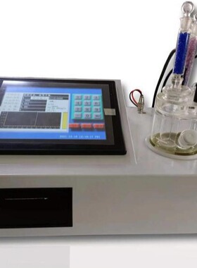 费休库仑法微量水分测定仪生产厂家7英寸彩色液晶显示器