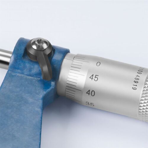 Q2301系列喷塑高精机械千分尺 25mm/50mm/100mm隔热护板千分尺