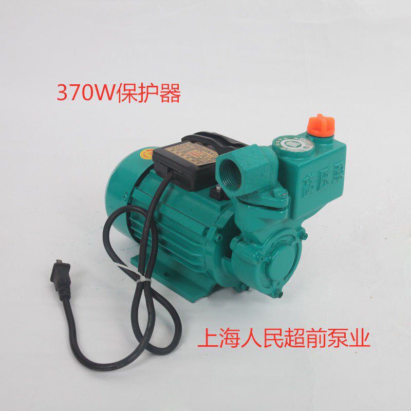 家用上海人民自吸泵抽水泵自来水增压太阳能上水泵370W-1500W铸铁