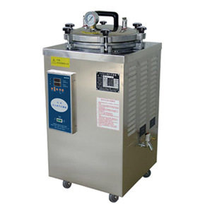 现货BXM-30R立式压力蒸汽灭菌器30L0.145MPa126℃蒸汽灭菌器