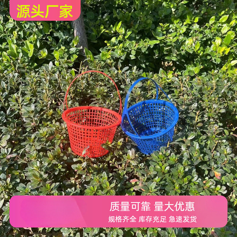 采摘杨梅塑料草莓斤樱桃厂家直销篮子水果篮10手提筐1桑葚一次性