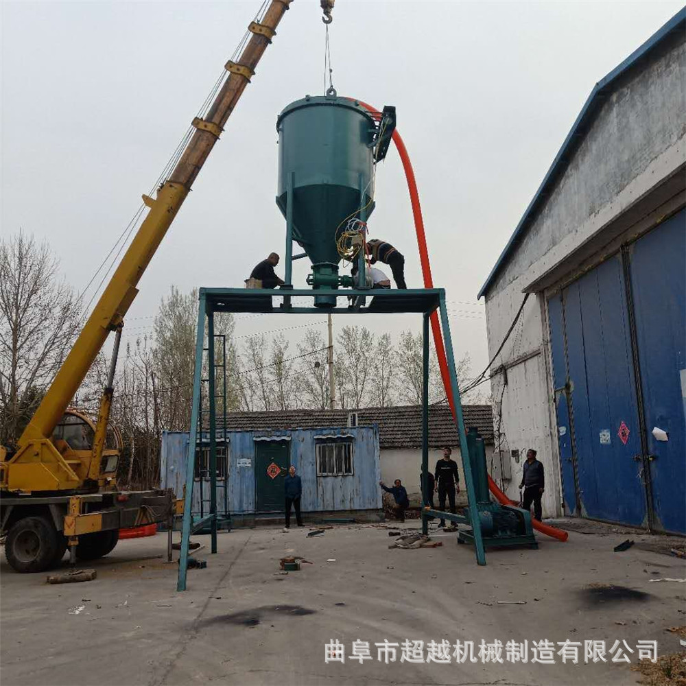 粉煤灰装罐车气力输送机 无扬尘真空负压抽吸机 移动式风力吸粮机