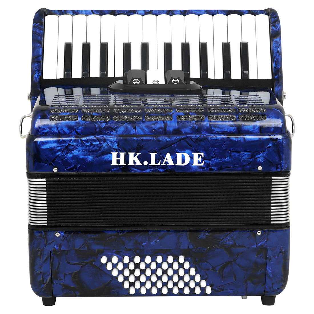 HK.LADE 26键48贝斯变音专业手风琴三排簧48贝司学生成人演奏乐器