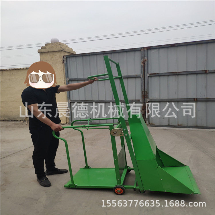 汽油自走式黄豆颗粒收谷灌袋机