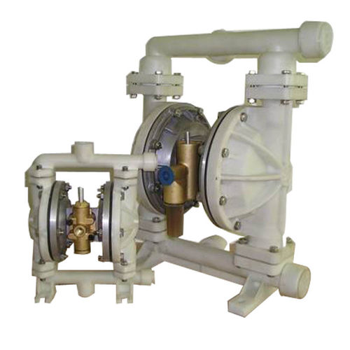 QBY-10气动隔膜泵耐酸碱工程塑料