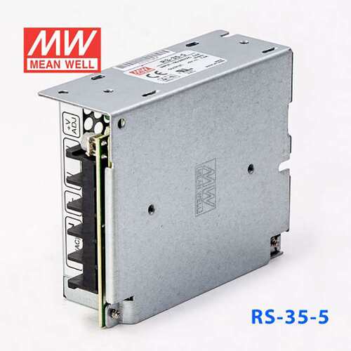 明纬开关电源RS-35-3.3 5V7A12V3A15V24V1.5A48工控稳压驱动NES35