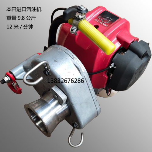 JM-1小型便携式汽油绞磨机 电力牵引组塔立杆吊运手提轻型卷扬机