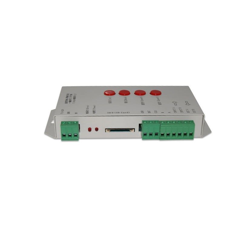 T-1000灯带LED遥控单s口控制器RGB5V12V24V幻彩变色多种跑马模式