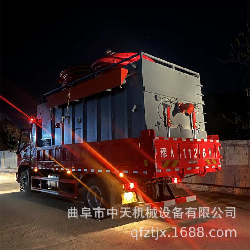 电厂方箱除尘式烟道检修吸灰车 火力发电厂专用气力储灰车kxxx