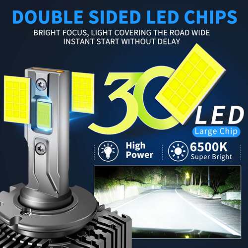 大功率铜管D系列led汽车大灯d3s车灯d1s氙气灯d4s灯泡hid高亮d8s