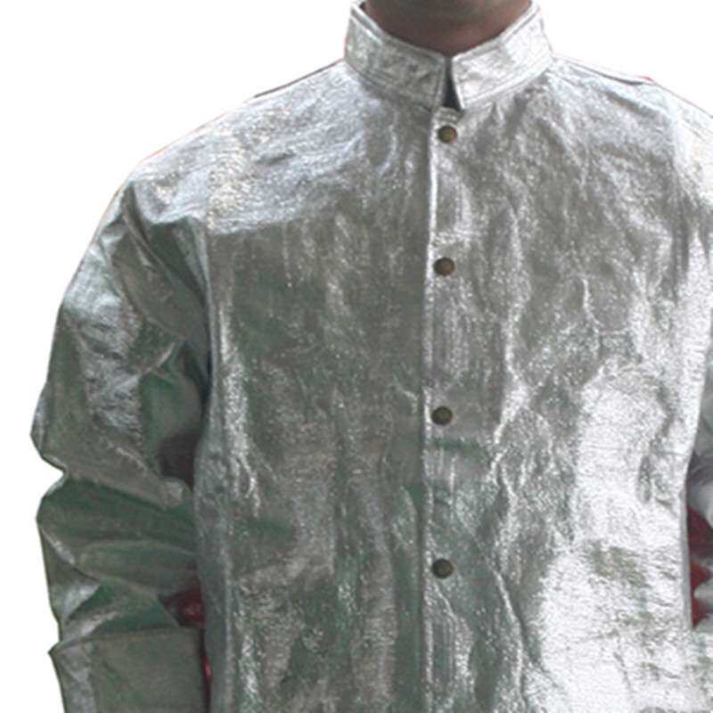 铝箔炼钢炉服 铝箔防火布隔热阻燃防护服防火耐高温劳保工业服饰