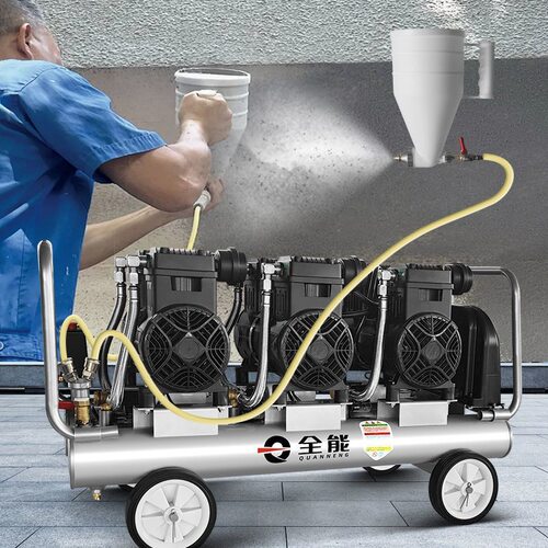 喷涂专用大功率便携空压机220V